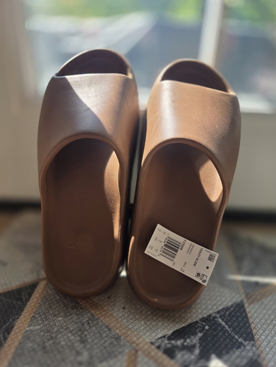 Yeezy Other - 🔥 RARE Yeezy Slide "Flax" | Size 16 NWT | Earthy Grail | Adidas